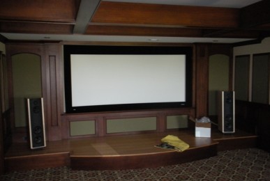 Customer Home Theater Installation